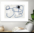 Midblue I by PI Studio on GIANT ART - blue linear