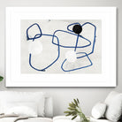 Midblue I by PI Studio on GIANT ART - blue linear