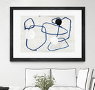 Midblue I by PI Studio on GIANT ART - blue linear