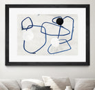 Midblue I by PI Studio on GIANT ART - blue linear