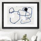 Midblue I by PI Studio on GIANT ART - blue linear