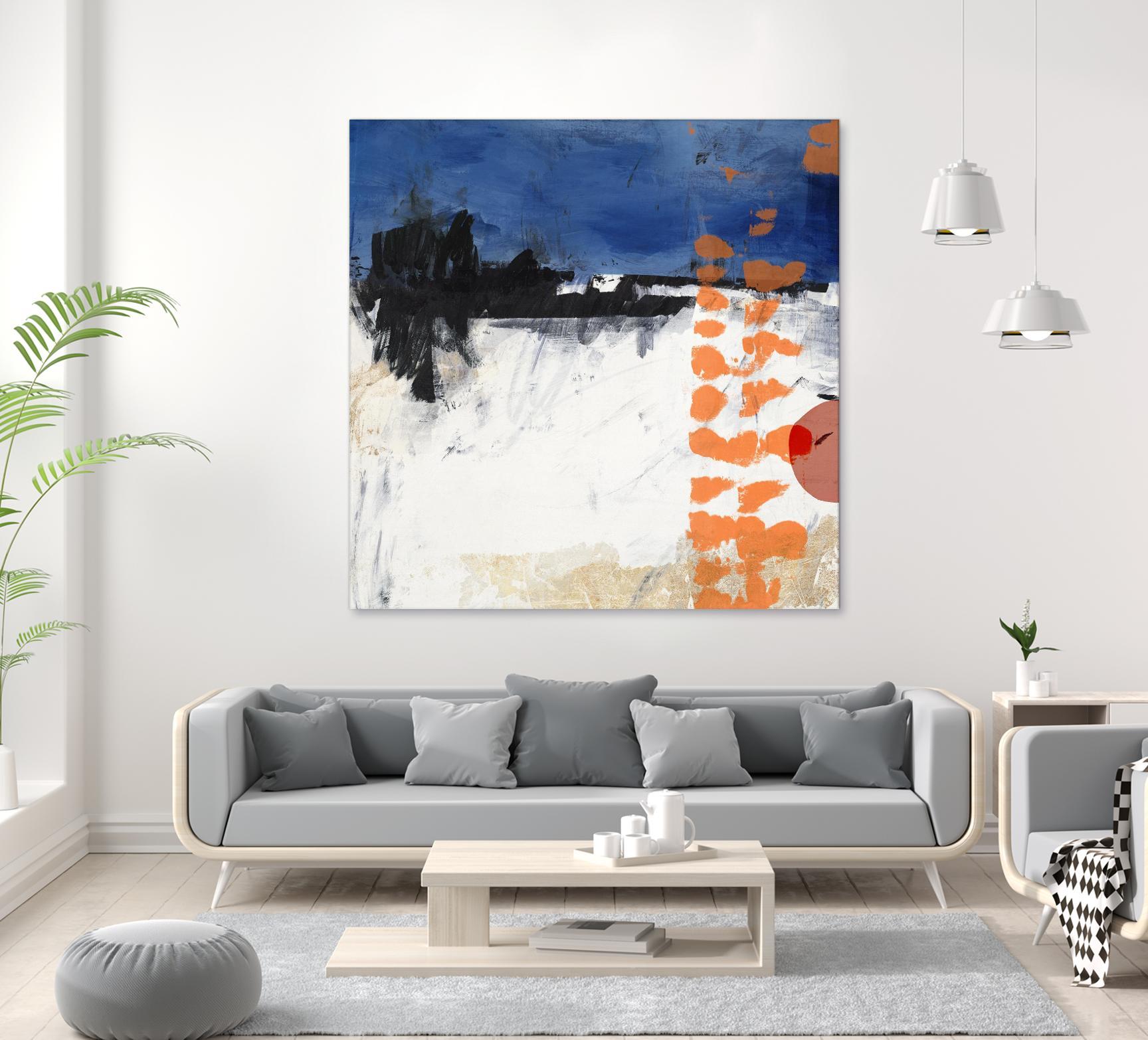Midnight Rise II by PI Studio on GIANT ART - orange abstract abstract