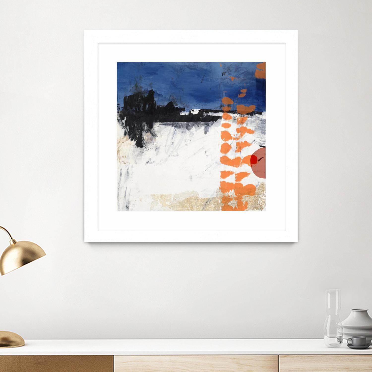 Midnight Rise II by PI Studio on GIANT ART - orange abstract abstract