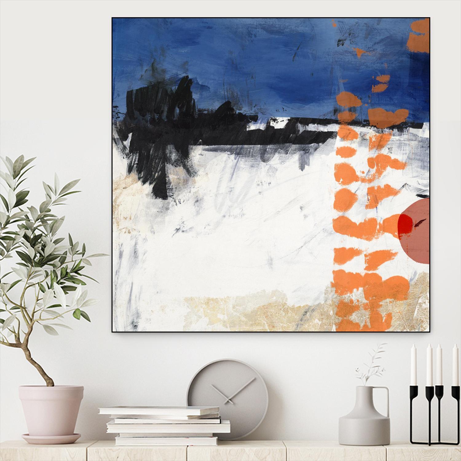 Midnight Rise II by PI Studio on GIANT ART - orange abstract abstract