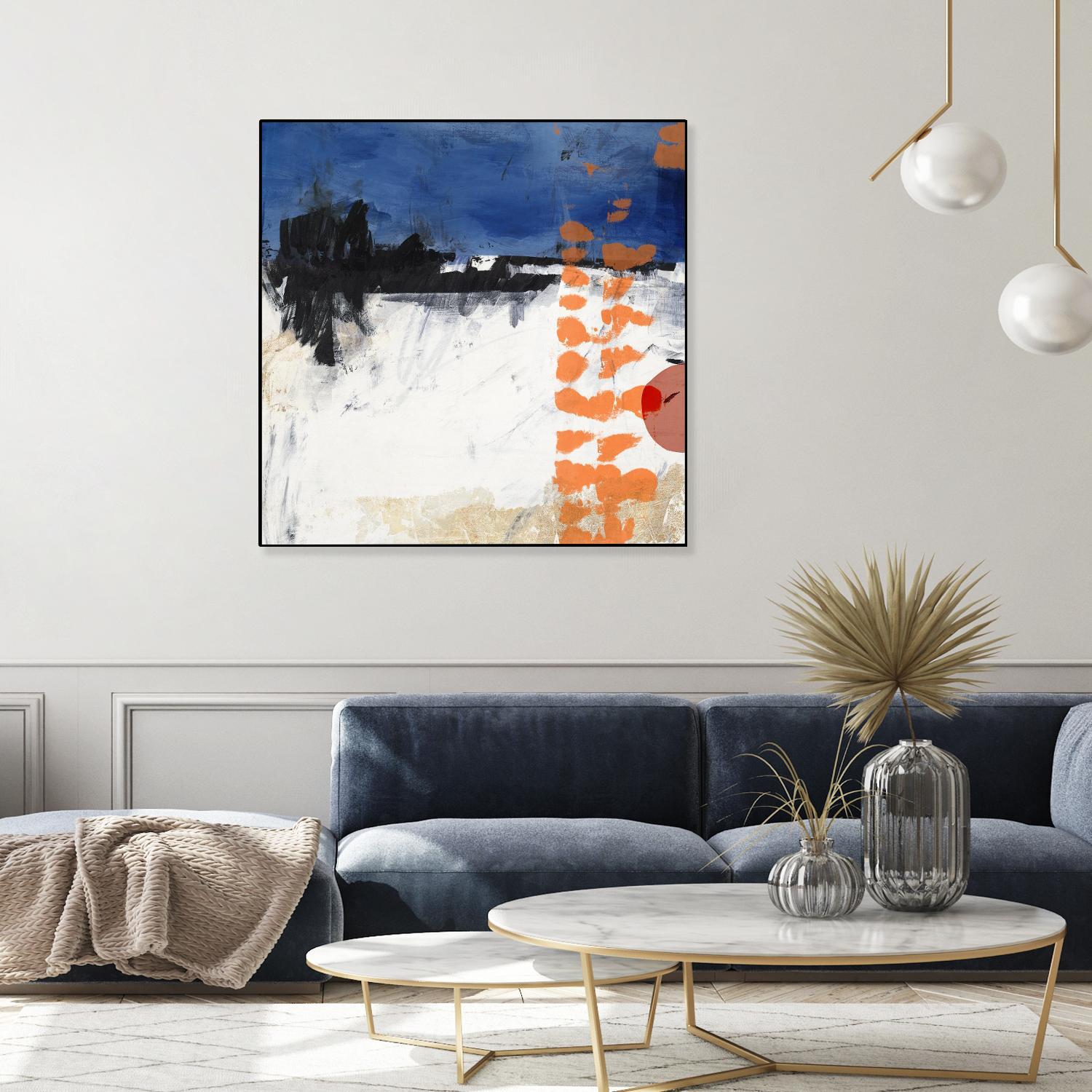 Midnight Rise II by PI Studio on GIANT ART - orange abstract abstract