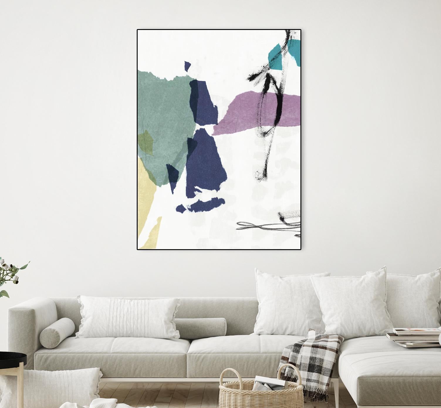 Grapeseed I by PI Studio on GIANT ART - green abstract abstract