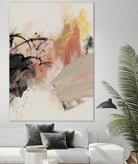 Grapefruit I by PI Studio on GIANT ART - pink abstract abstract