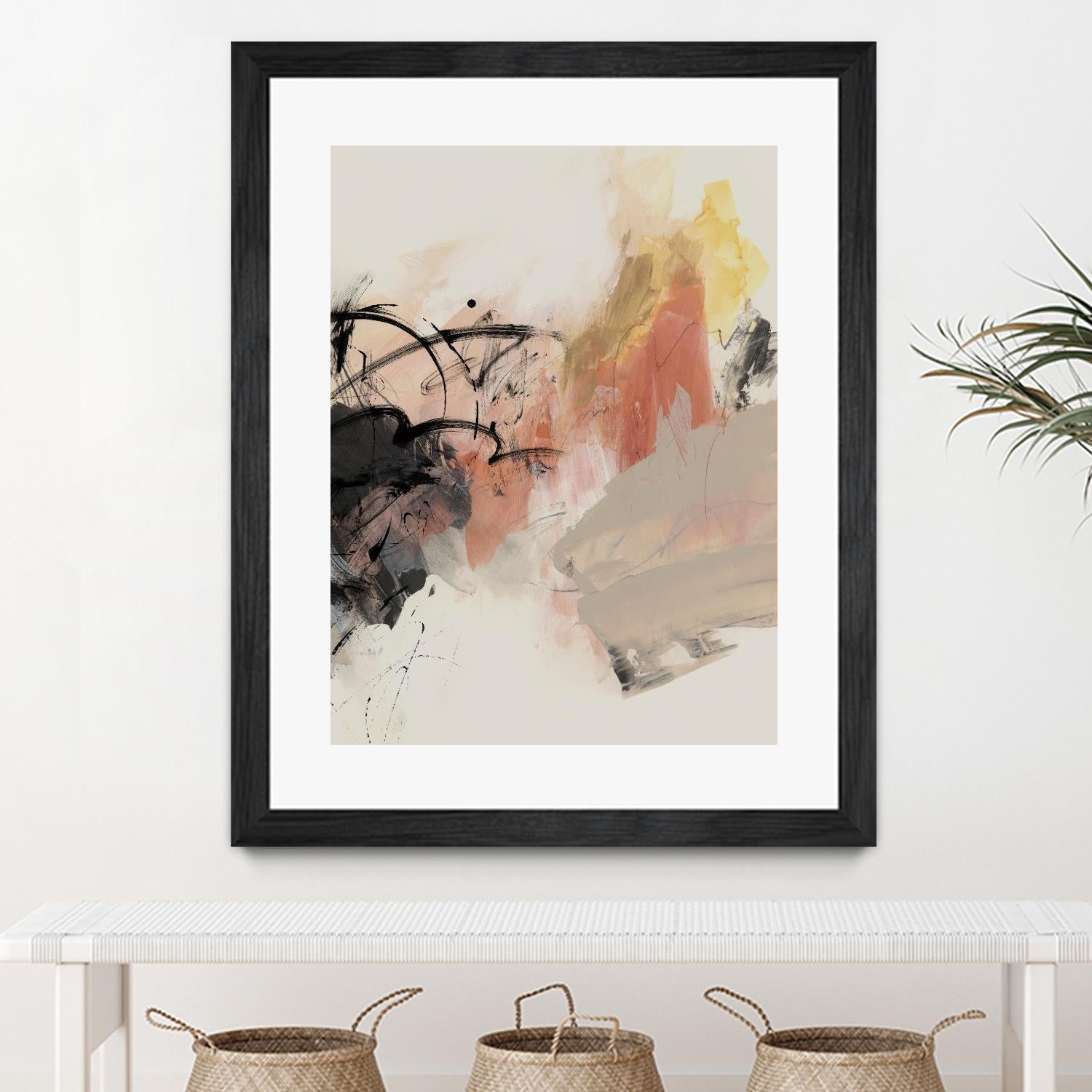 Grapefruit I by PI Studio on GIANT ART - pink abstract abstract