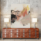 Grapefruit I by PI Studio on GIANT ART - pink abstract abstract