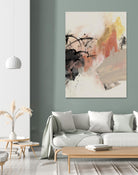 Grapefruit I by PI Studio on GIANT ART - pink abstract abstract