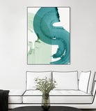 Green Movement I by PI Studio on GIANT ART - green abstract abstract