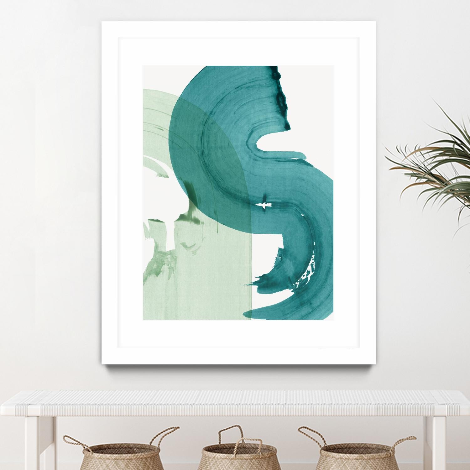 Green Movement I by PI Studio on GIANT ART - green abstract abstract