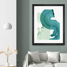 Green Movement I by PI Studio on GIANT ART - green abstract abstract