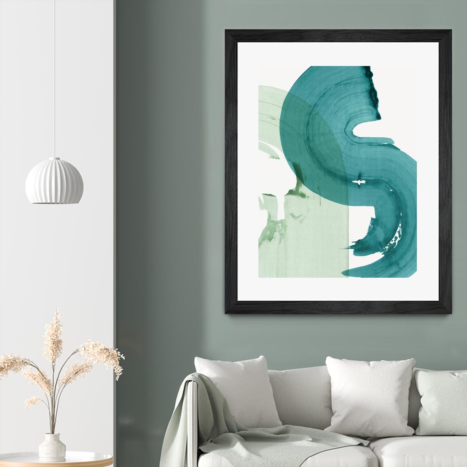 Green Movement I by PI Studio on GIANT ART - green abstract abstract