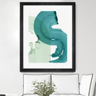 Green Movement I by PI Studio on GIANT ART - green abstract abstract