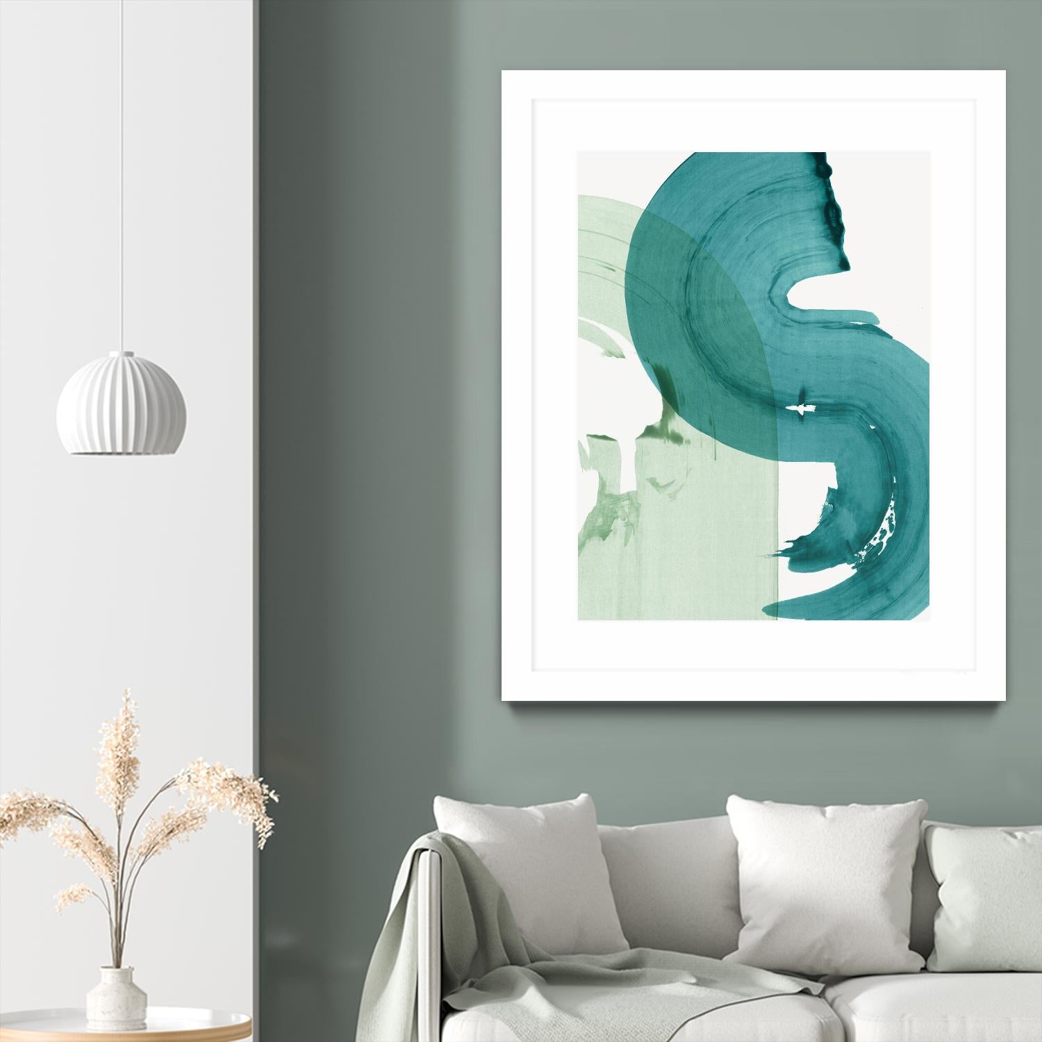 Green Movement I by PI Studio on GIANT ART - green abstract abstract