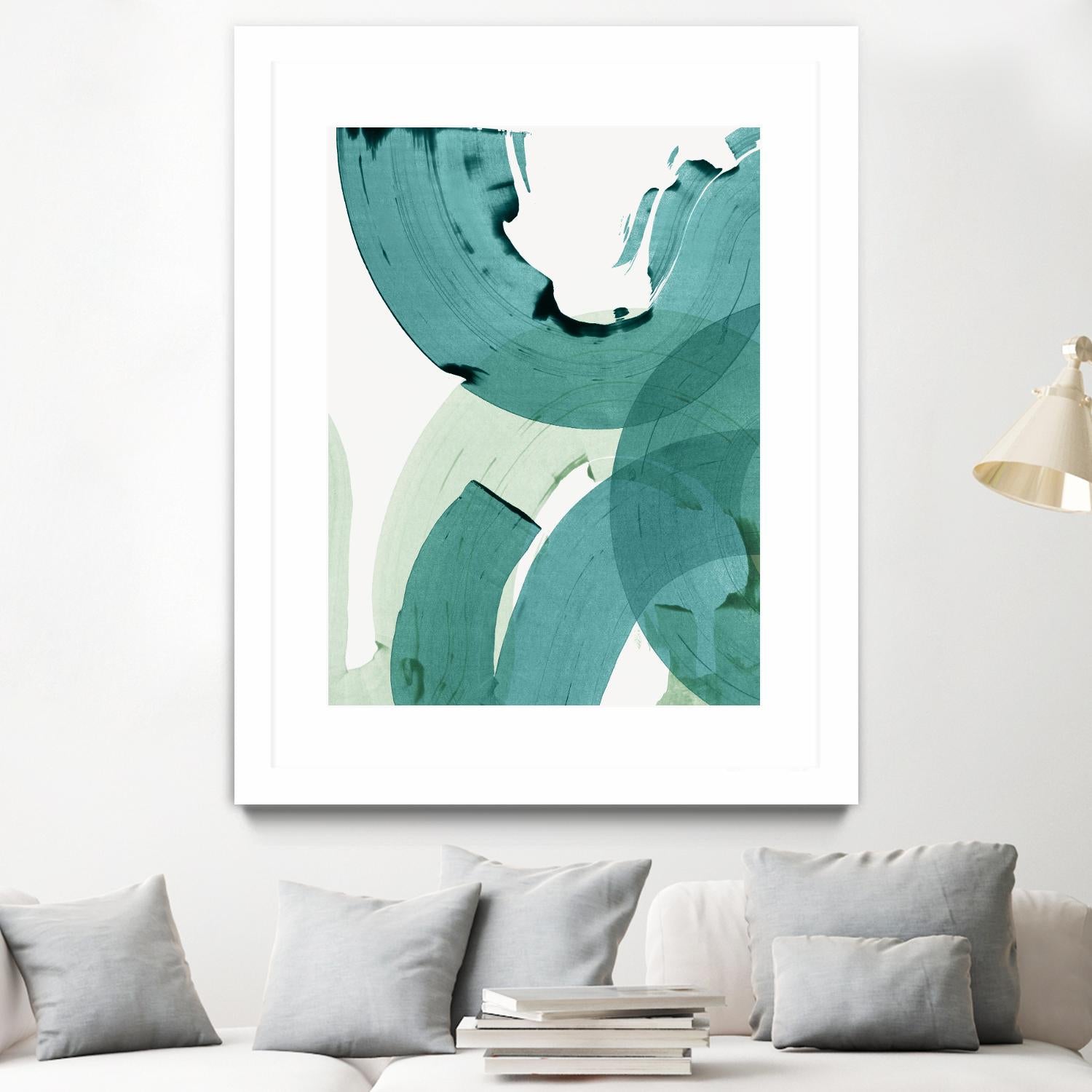 Green Movement II by PI Studio on GIANT ART - green abstract abstract