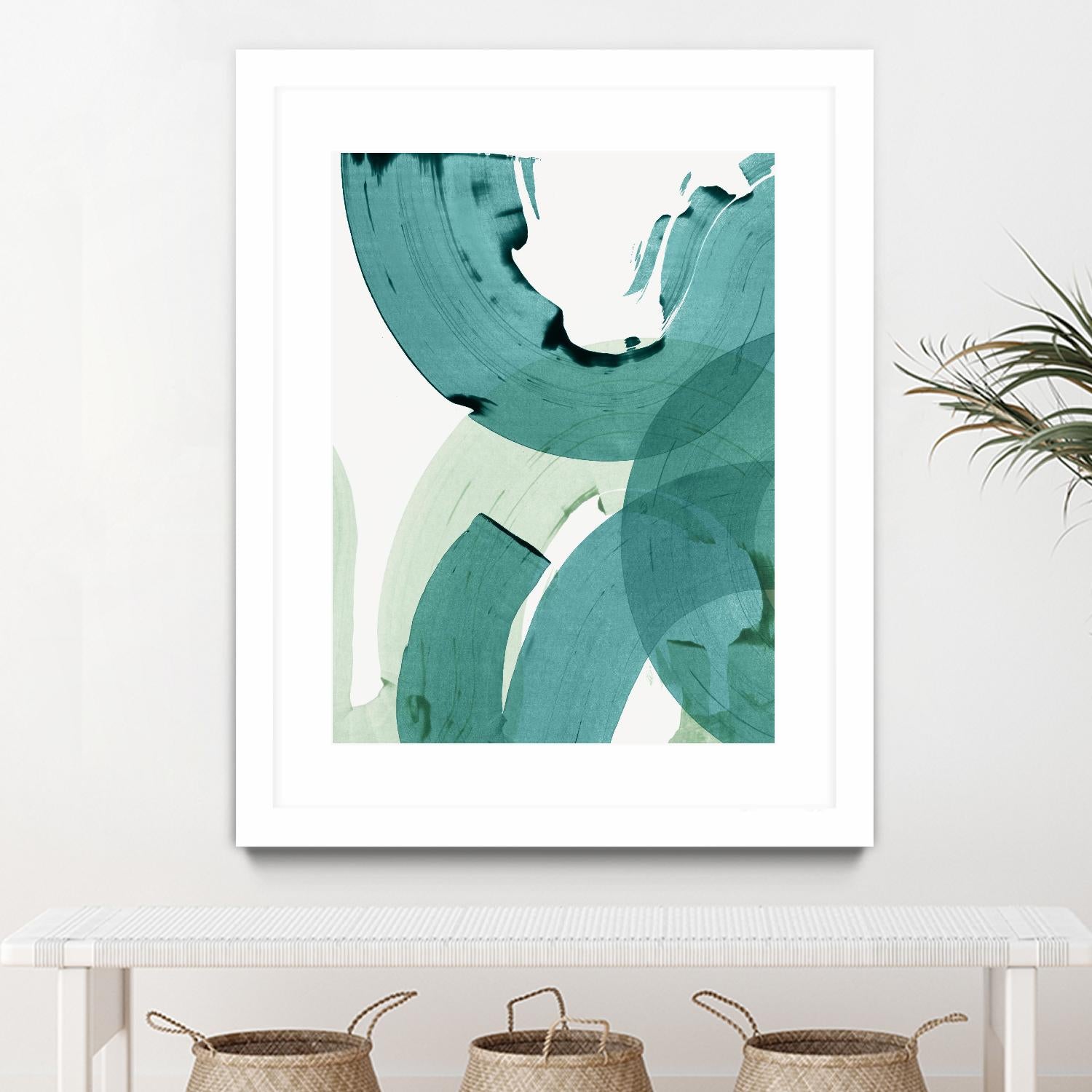 Green Movement II by PI Studio on GIANT ART - green abstract abstract