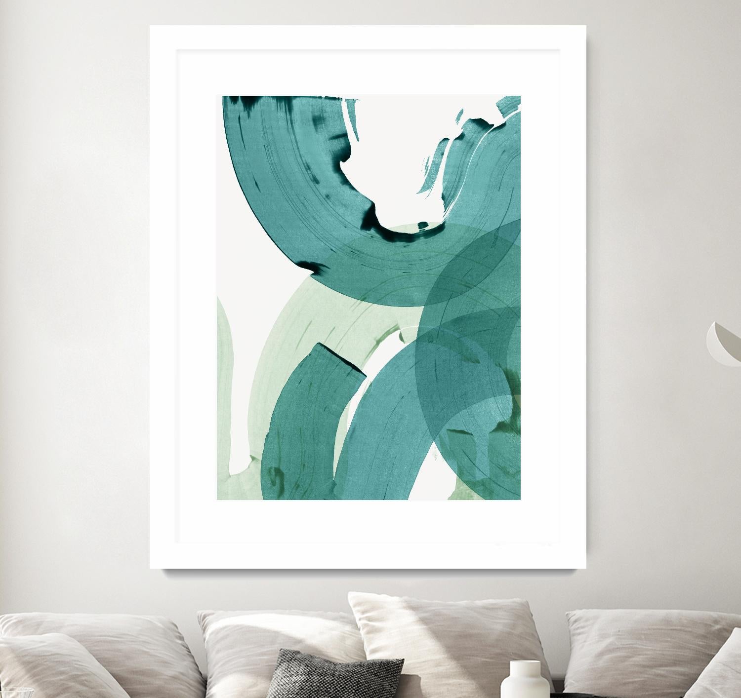 Green Movement II by PI Studio on GIANT ART - green abstract abstract