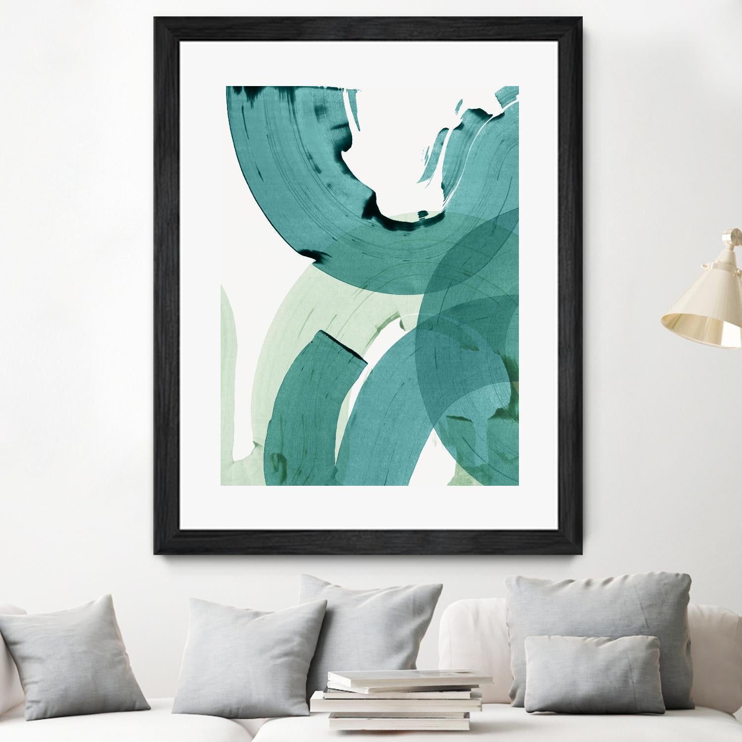 Green Movement II by PI Studio on GIANT ART - green abstract abstract