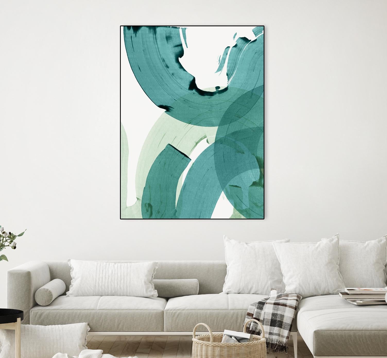 Green Movement II by PI Studio on GIANT ART - green abstract abstract