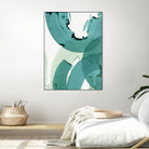 Green Movement II by PI Studio on GIANT ART - green abstract abstract