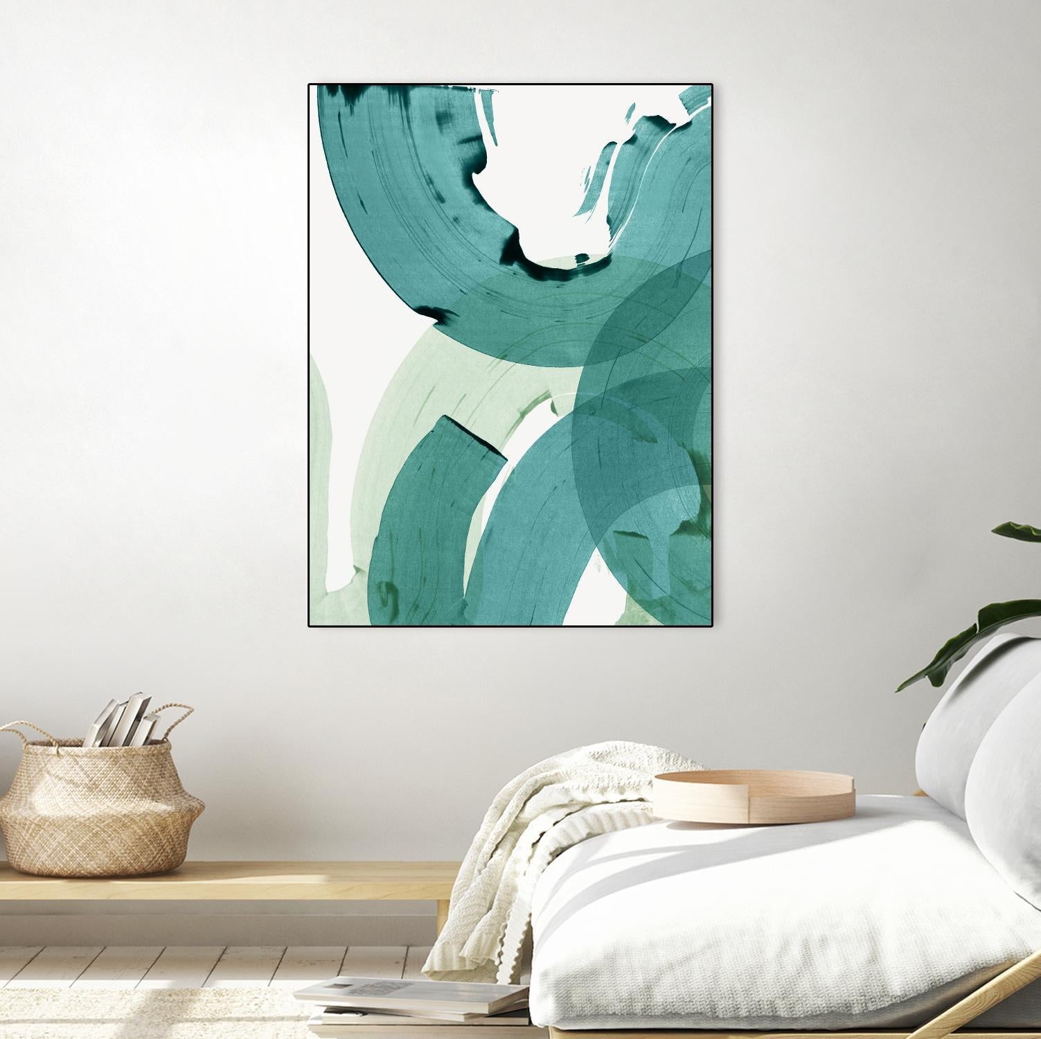 Green Movement II by PI Studio on GIANT ART - green abstract abstract