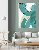 Green Movement II by PI Studio on GIANT ART - green abstract abstract