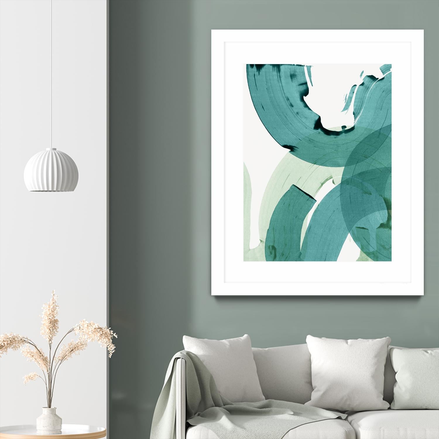 Green Movement II by PI Studio on GIANT ART - green abstract abstract