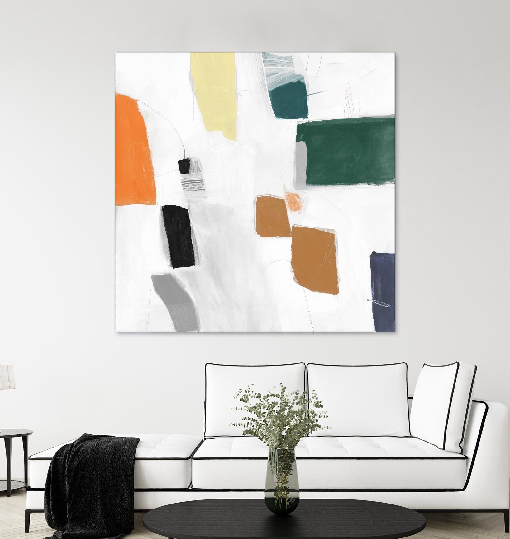 Reflecting Love I by PI Studio on GIANT ART - orange abstract abstract