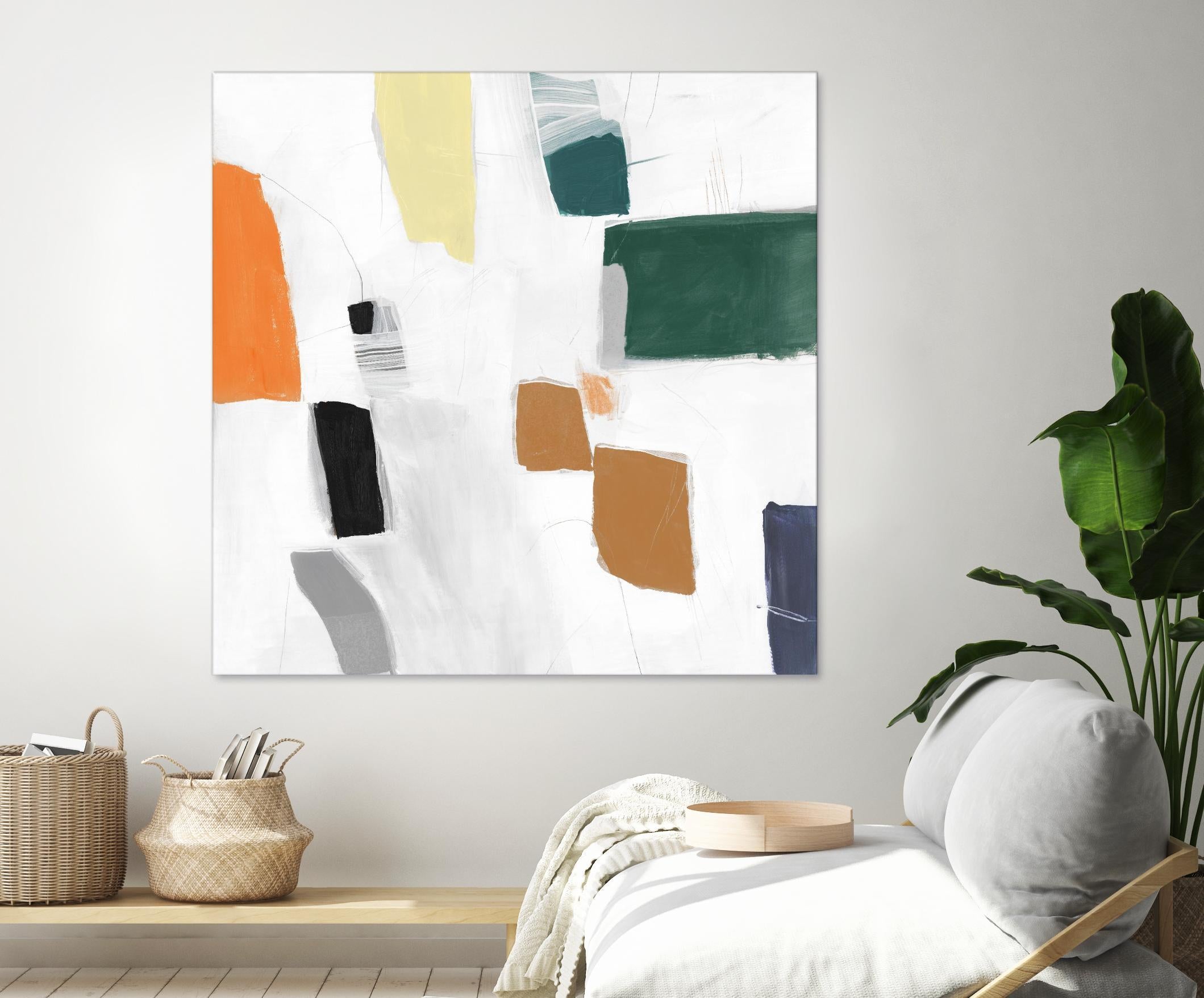 Reflecting Love I by PI Studio on GIANT ART - orange abstract abstract