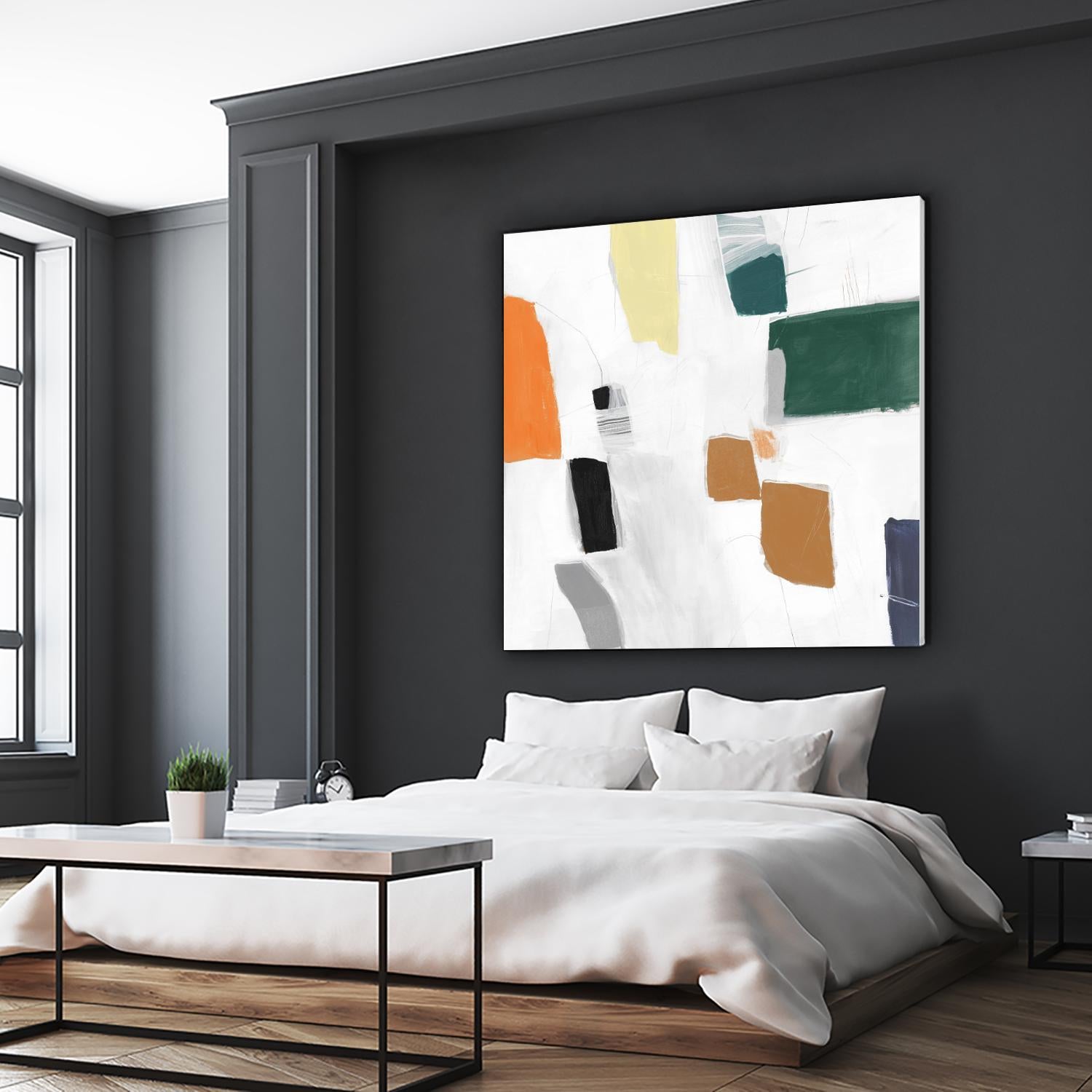 Reflecting Love I by PI Studio on GIANT ART - orange abstract abstract