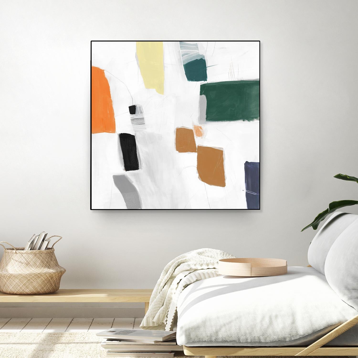 Reflecting Love I by PI Studio on GIANT ART - orange abstract abstract