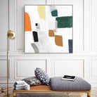 Reflecting Love I by PI Studio on GIANT ART - orange abstract abstract