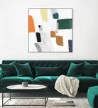 Reflecting Love I by PI Studio on GIANT ART - orange abstract abstract