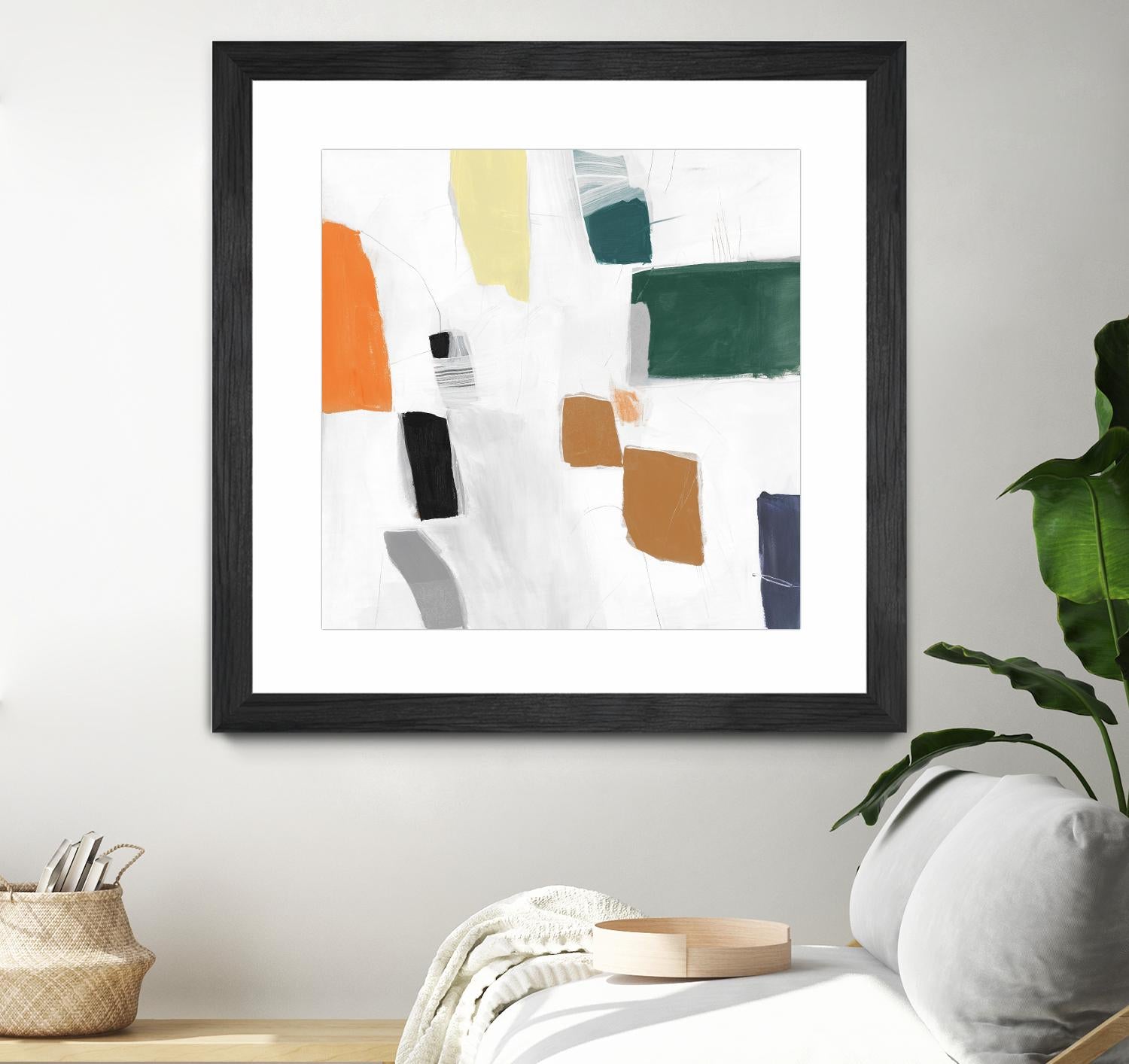 Reflecting Love I by PI Studio on GIANT ART - orange abstract abstract