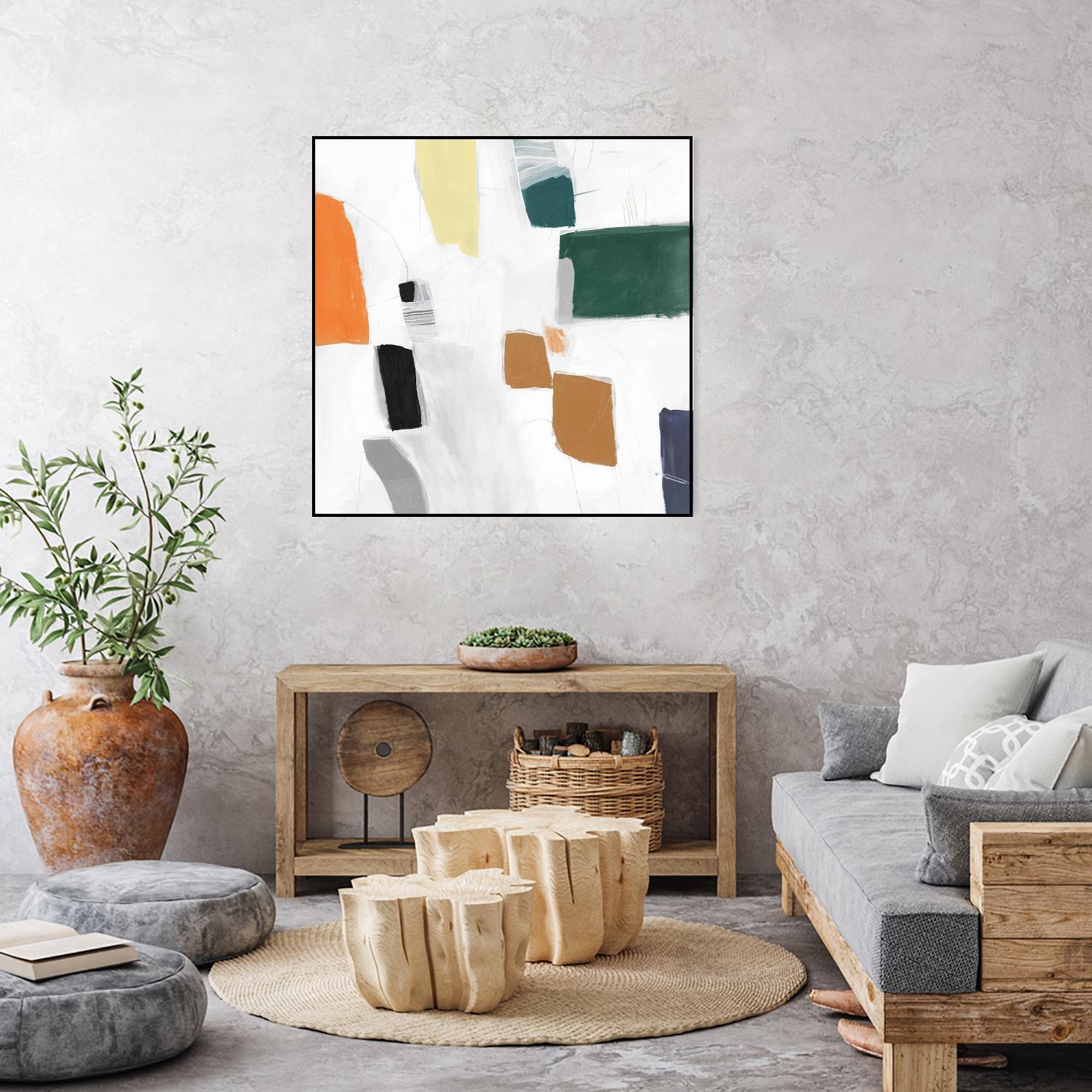Reflecting Love I by PI Studio on GIANT ART - orange abstract abstract