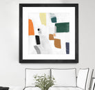 Reflecting Love I by PI Studio on GIANT ART - orange abstract abstract