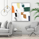 Reflecting Love I by PI Studio on GIANT ART - orange abstract abstract