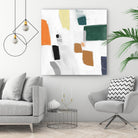 Reflecting Love I by PI Studio on GIANT ART - orange abstract abstract