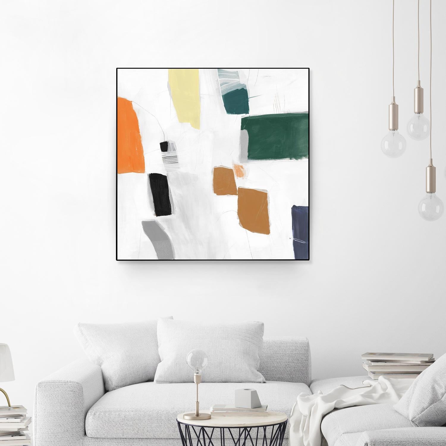 Reflecting Love I by PI Studio on GIANT ART - orange abstract abstract