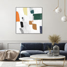 Reflecting Love I by PI Studio on GIANT ART - orange abstract abstract