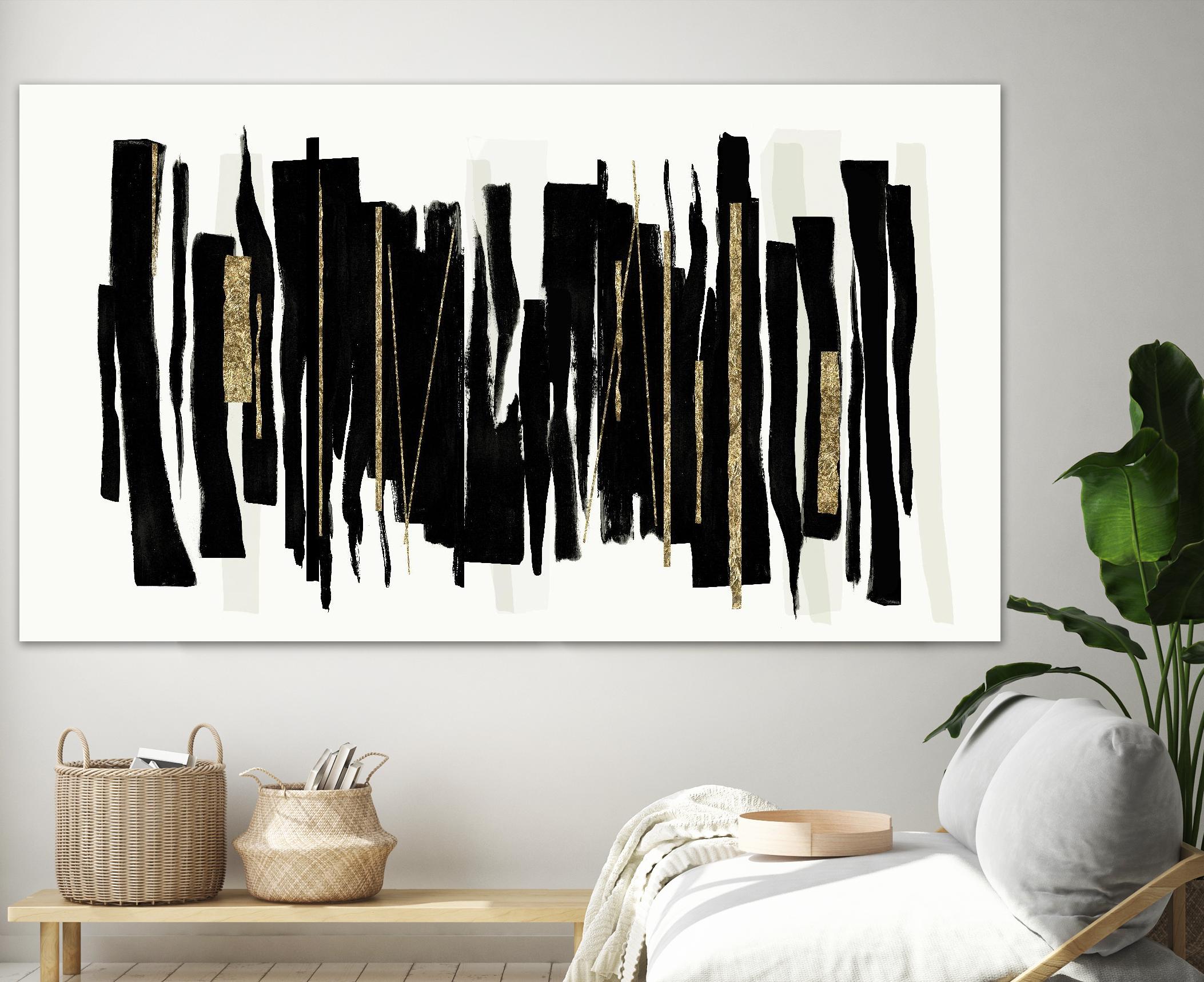 Golden Rythm by PI Studio on GIANT ART - gold abstract abstract