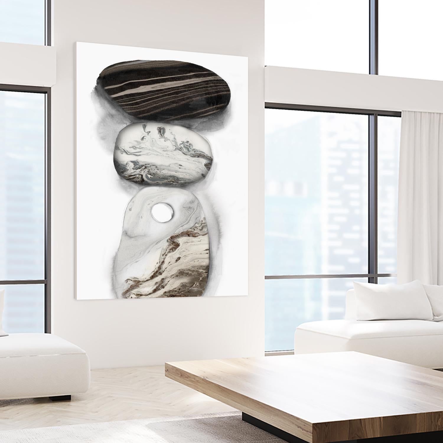 Majestic Rocks I by PI Studio on GIANT ART - abstract