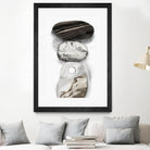 Majestic Rocks I by PI Studio on GIANT ART - white abstract