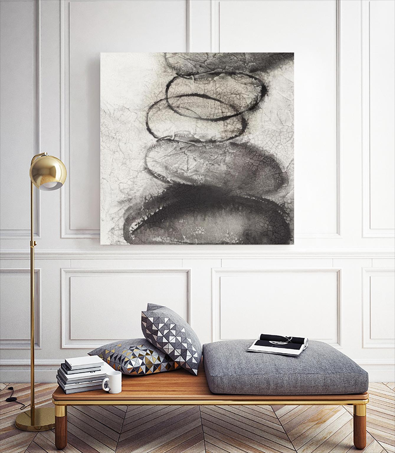 Starting Point I by PI Studio on GIANT ART - grey abstract