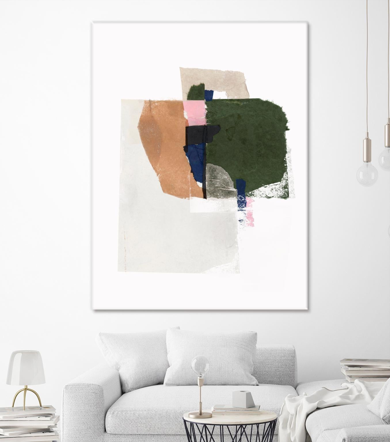 Patchwork Pieces I by PI Studio on GIANT ART - abstract