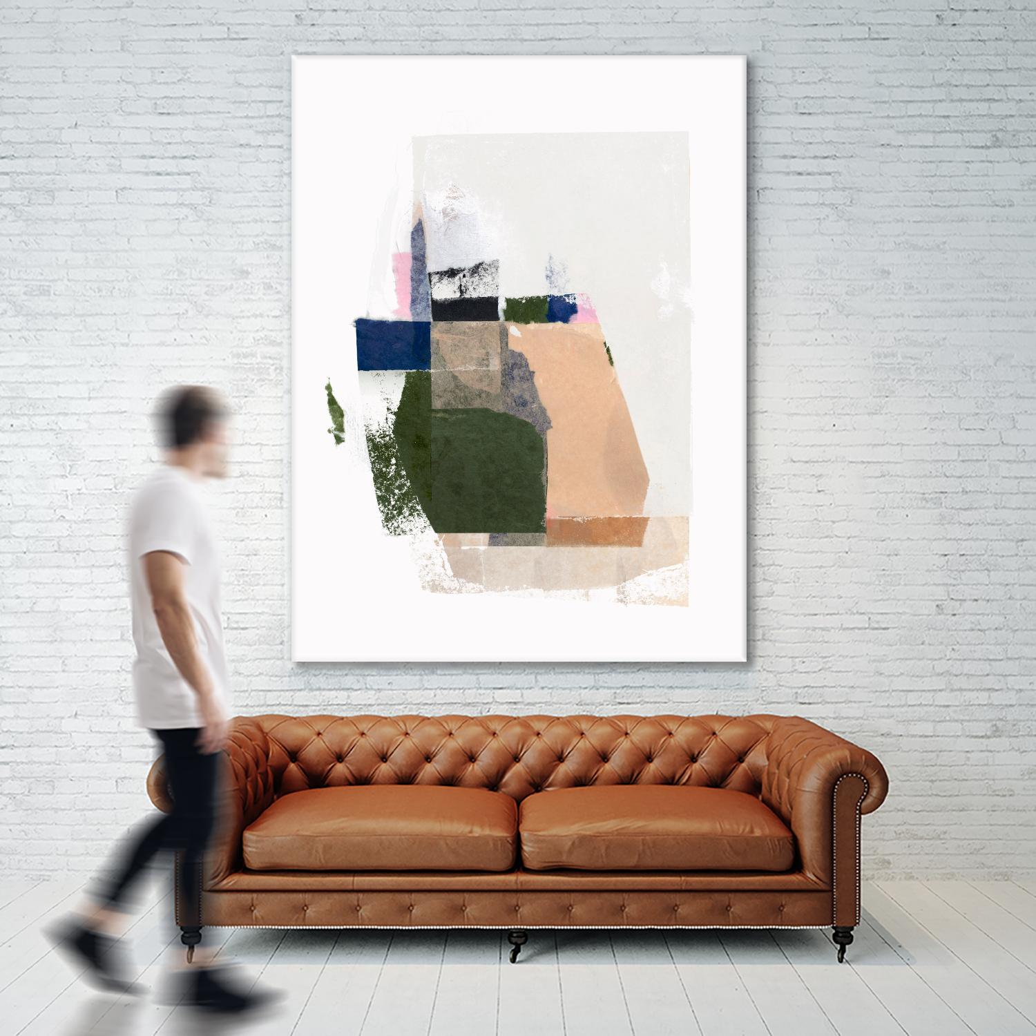 Patchwork Pieces II by PI Studio on GIANT ART - abstract