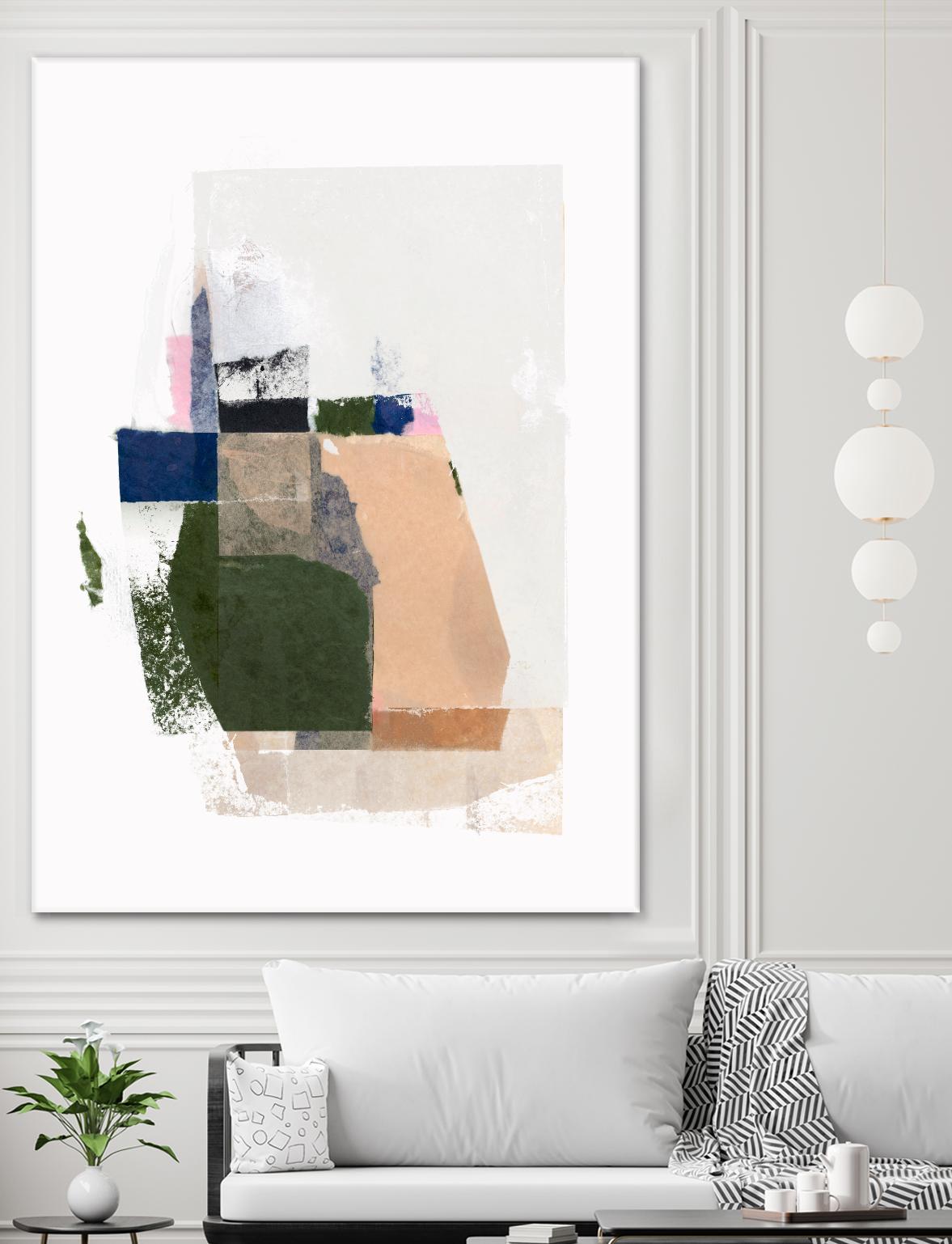 Patchwork Pieces II by PI Studio on GIANT ART - abstract