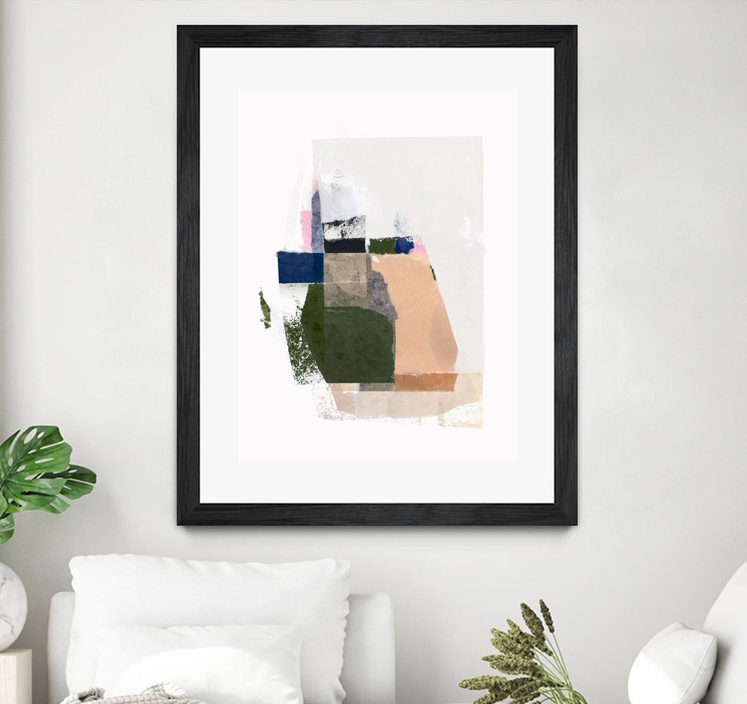 Patchwork Pieces II by PI Studio on GIANT ART - abstract